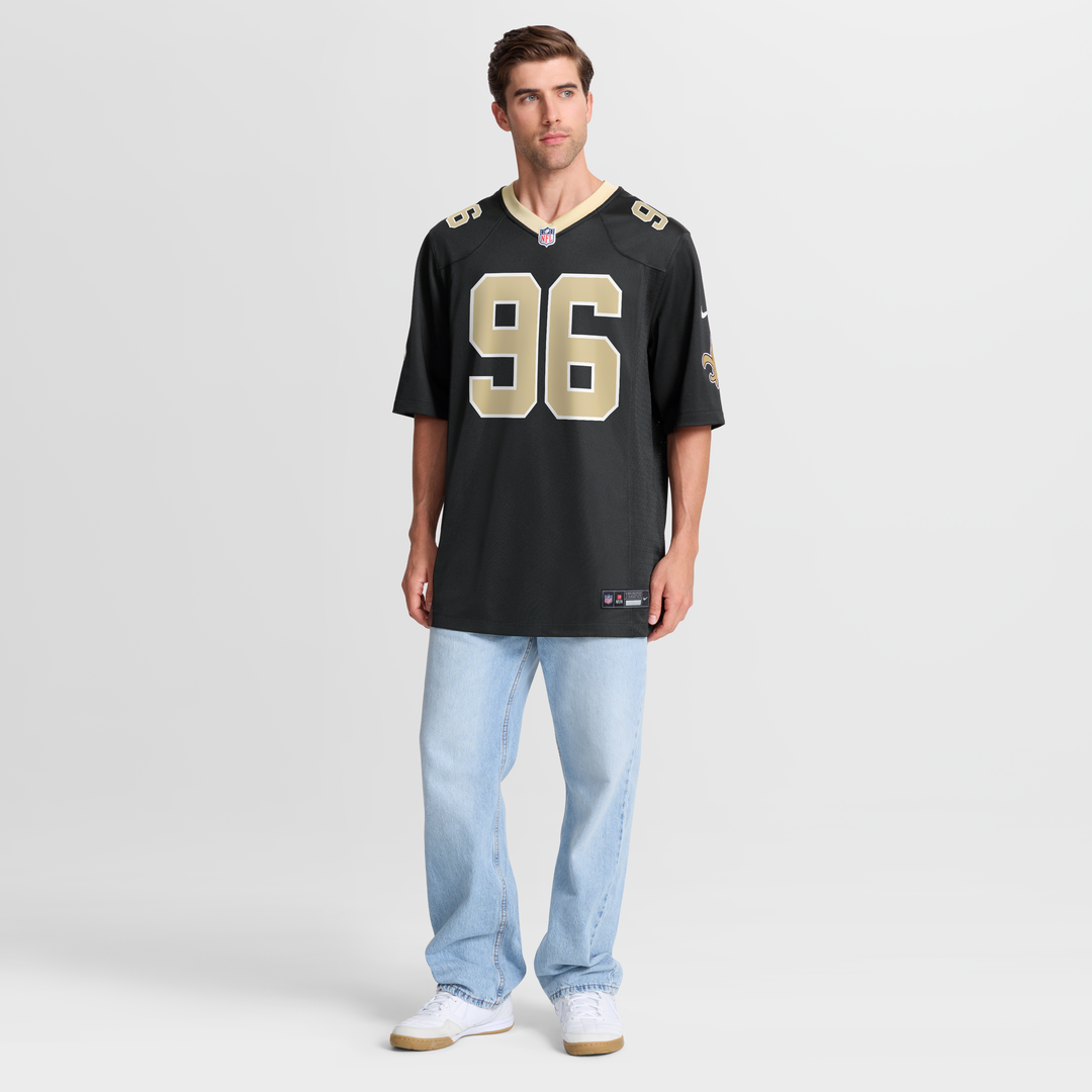 New Orleans Saints Carl Granderson Nike Black Game Jersey product image 7