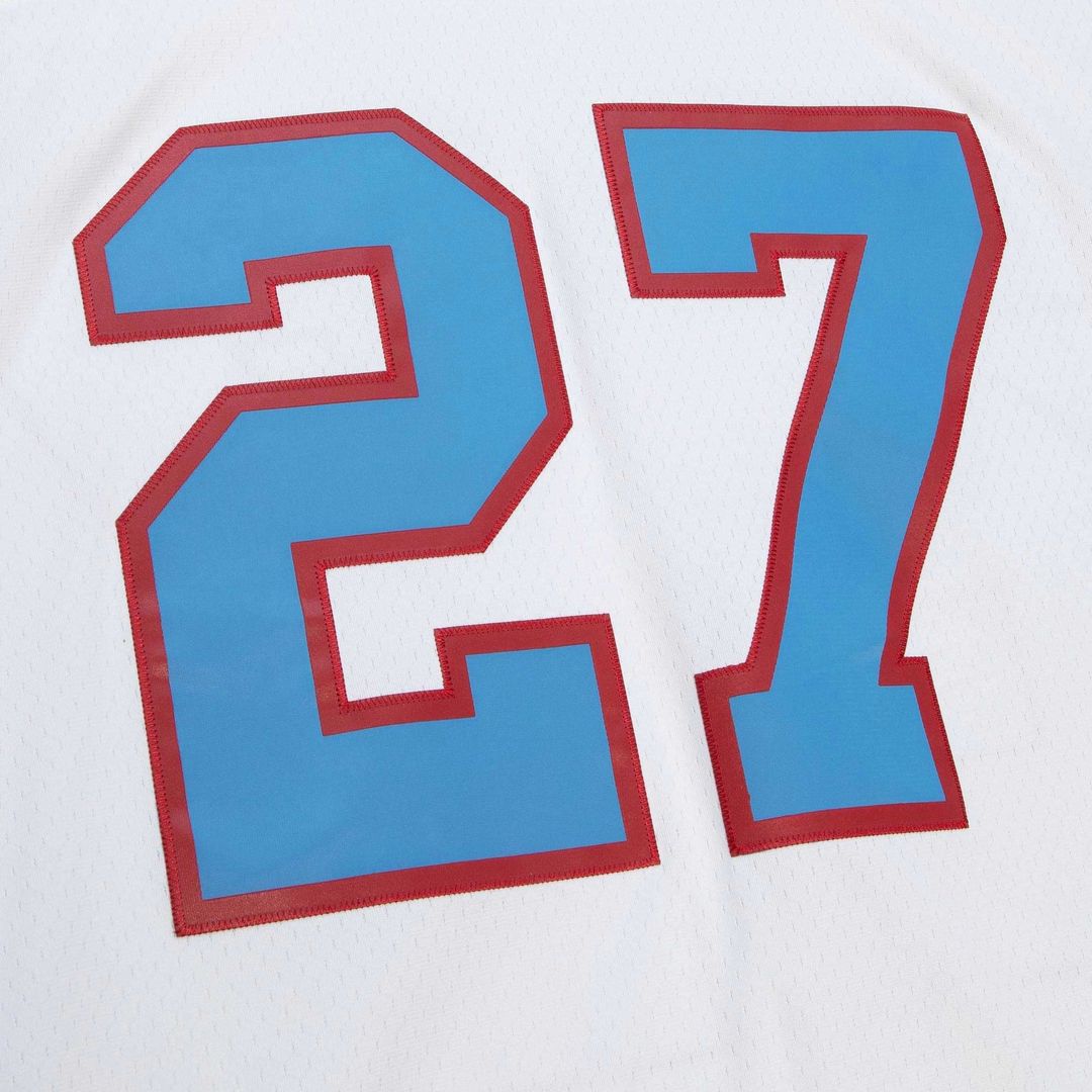 Tennessee Oilers Eddie George Mitchell & Ness White Legacy product image 4