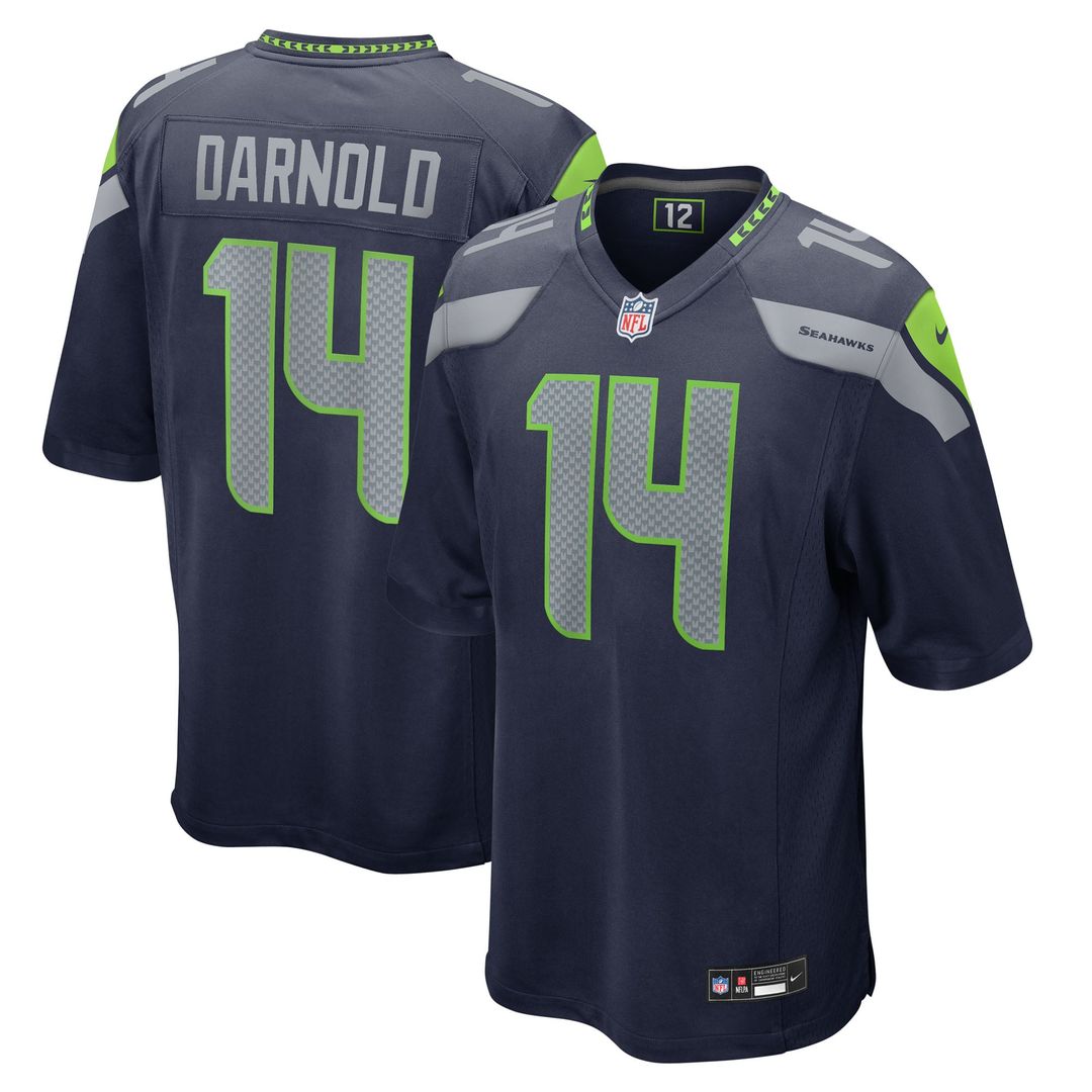 Seattle Seahawks Sam Darnold Nike Royal Alternate Game product image 10