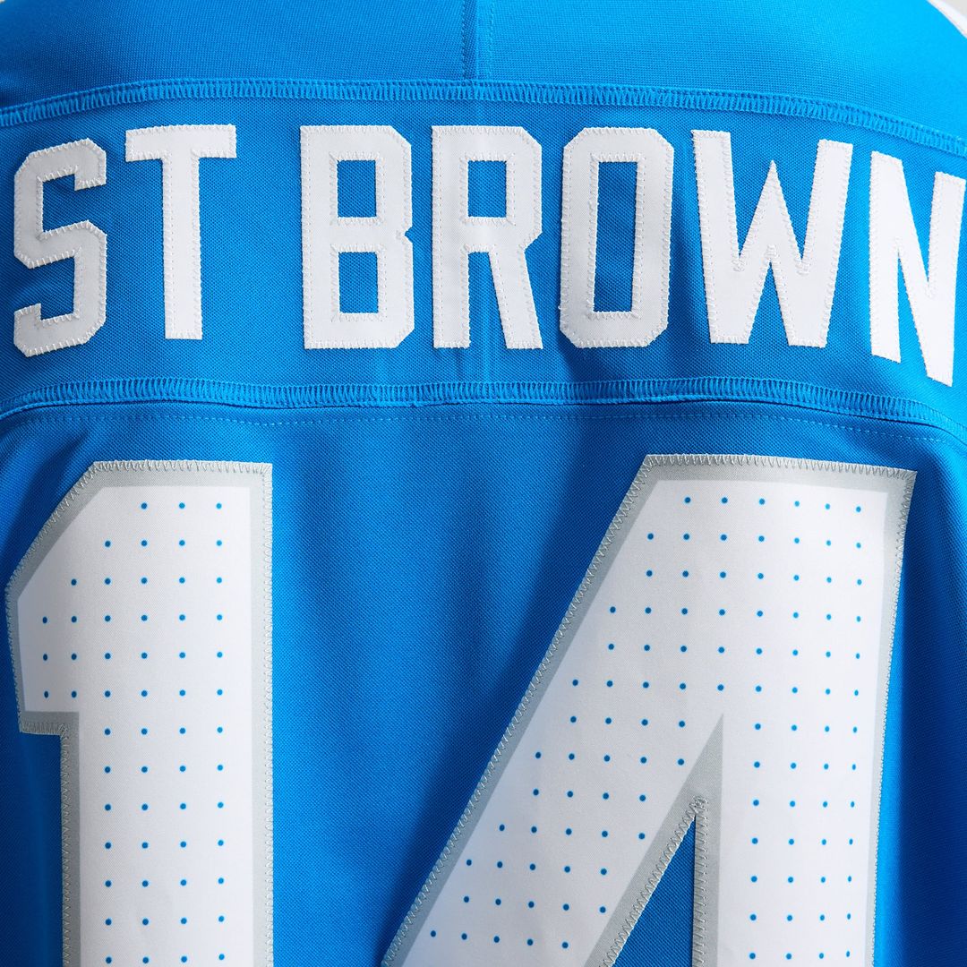 Detroit Lions Amon - Ra St. Brown Nike Blue Team Vapor FUSE product image 25