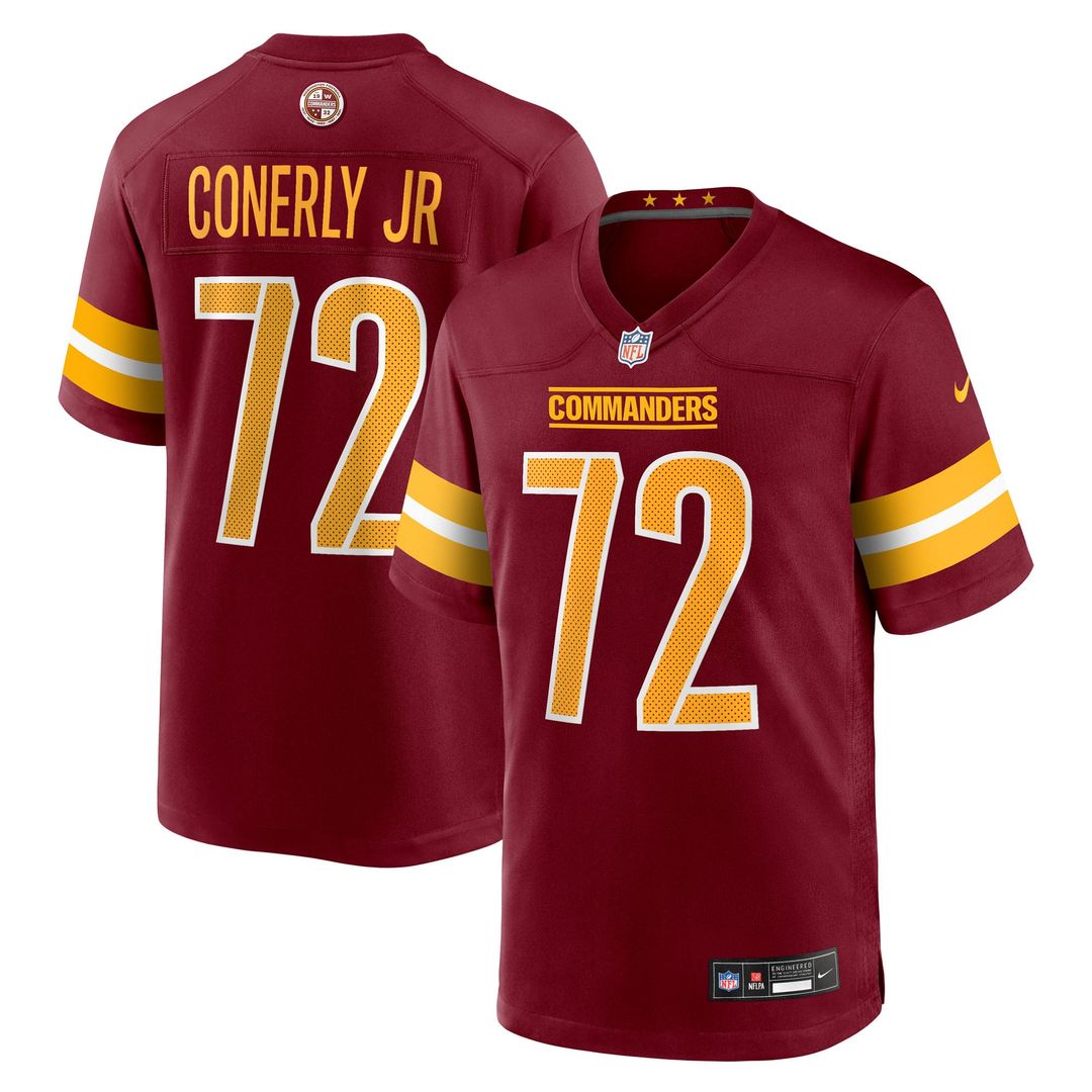 Washington Commanders Josh Conerly Jr. Nike Burgundy Game product image 1