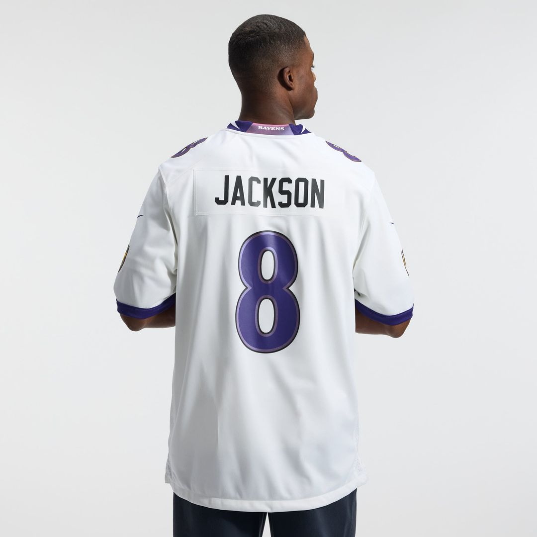 Baltimore Ravens Lamar Jackson Nike Black Alternate Game product image 12