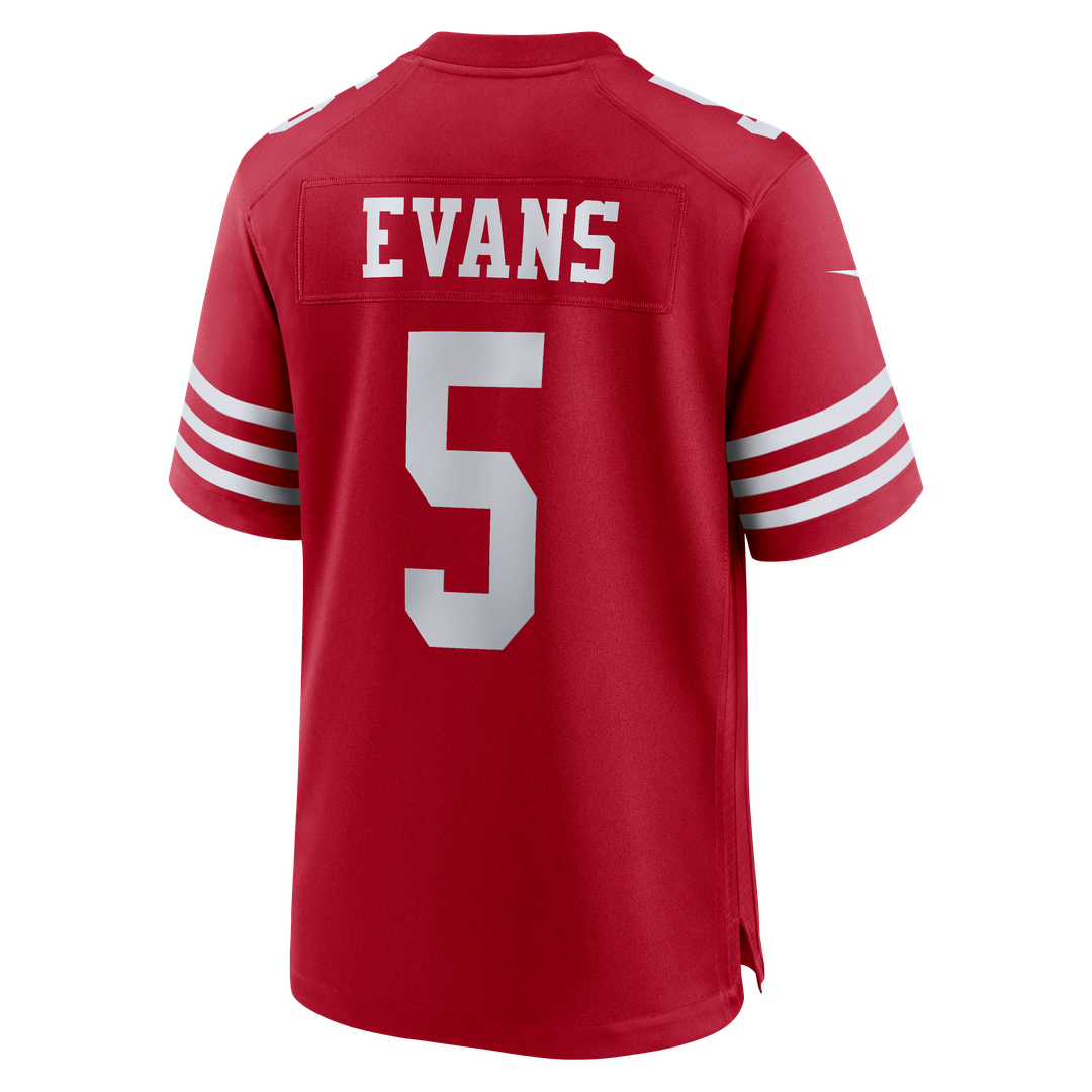 San Francisco 49ers Mike Evans Nike Scarlet 80th product image 7
