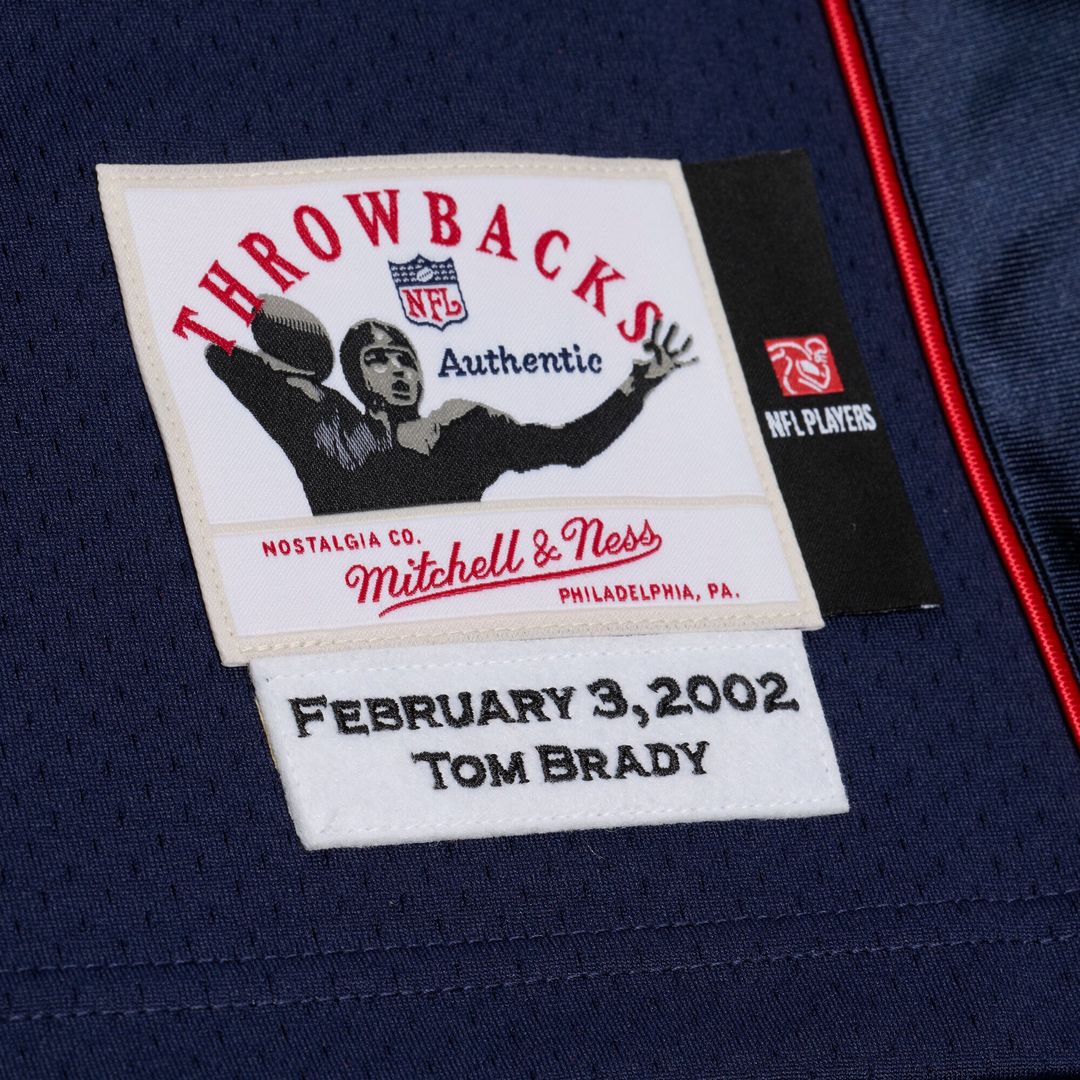 New England Patriots Tom Brady Mitchell & Ness Navy Super product image 14