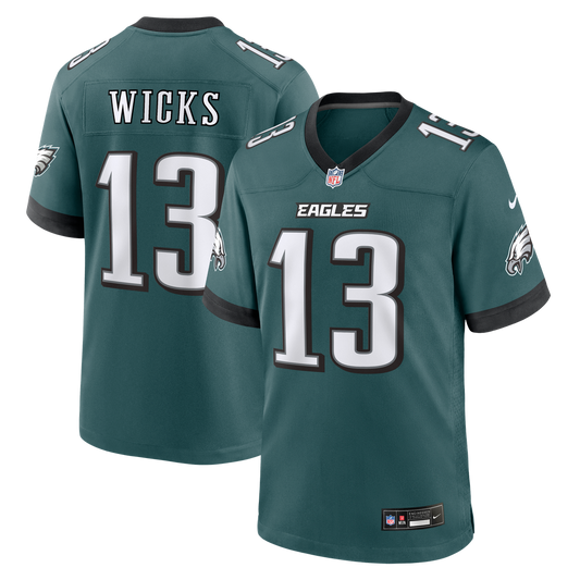 Philadelphia Eagles Dontayvion Wicks Nike Midnight Green product image 1