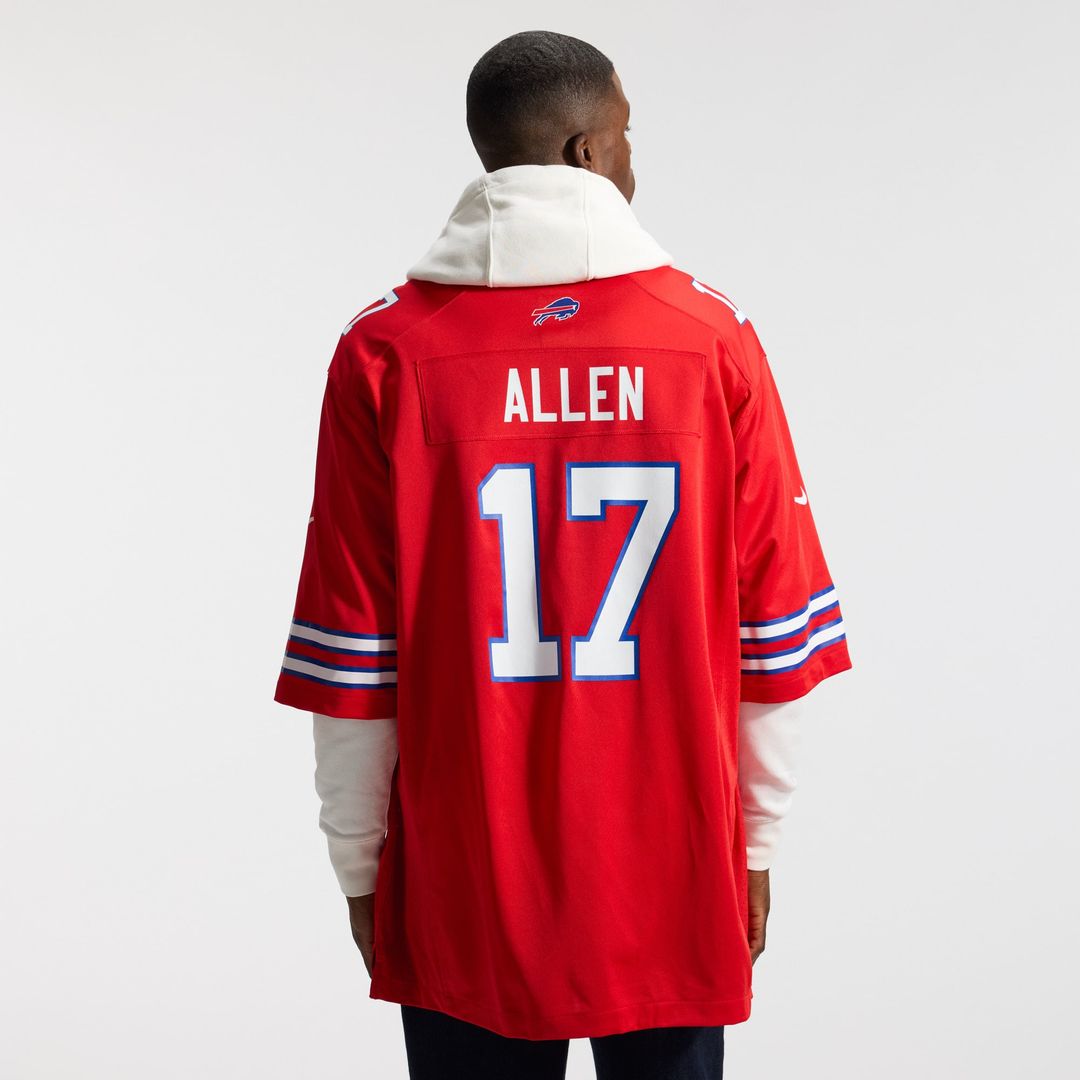 Buffalo Bills Josh Allen Nike Gray Nickel City Game Jersey product image 20