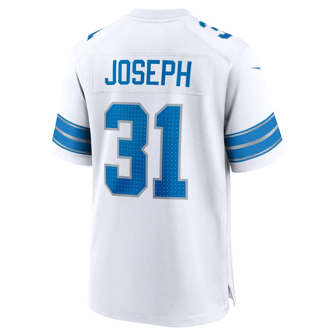 Detroit Lions Kerby Joseph Nike White Game Jersey product image 3