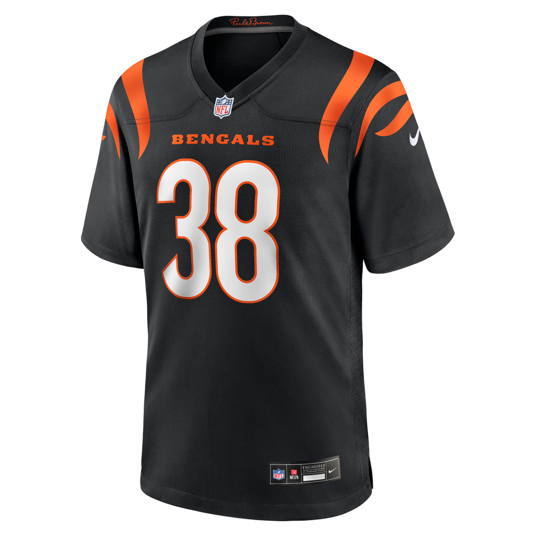 Cincinnati Bengals DJ Ivey Nike Black Game Jersey product image 2