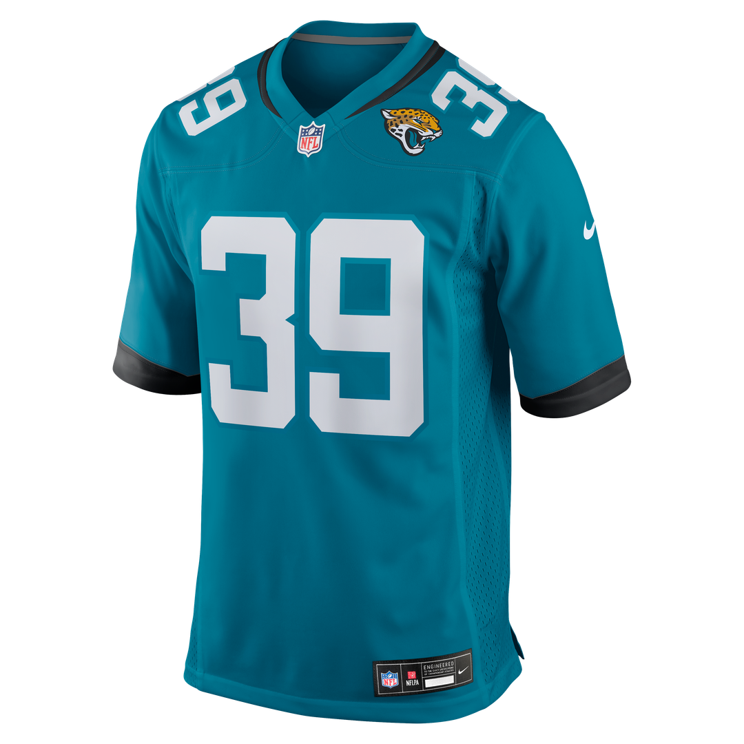 Jacksonville Jaguars Cam Little Nike Teal Game Jersey product image 2