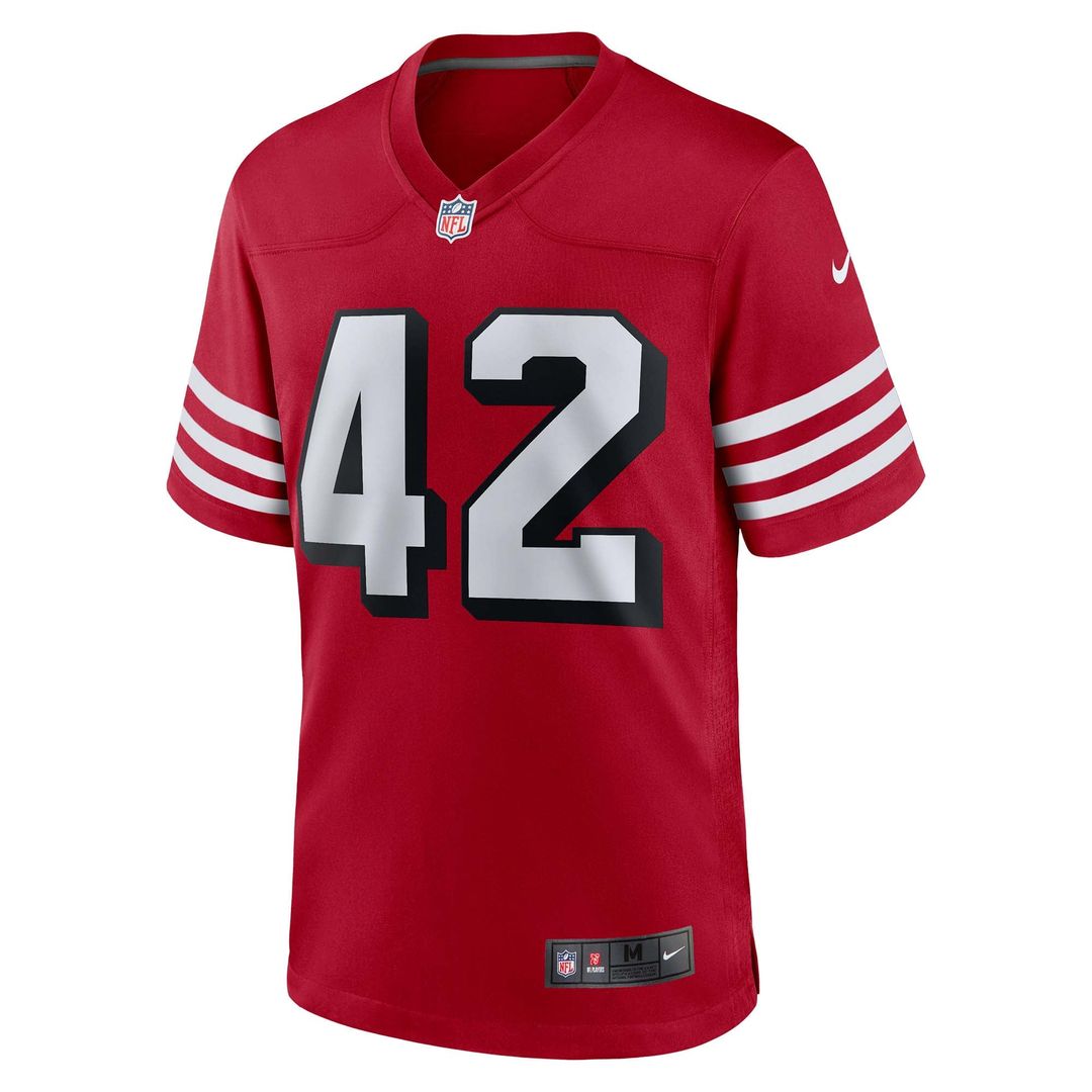 San Francisco 49ers Ronnie Lott Nike Scarlet Retired Player product image 2