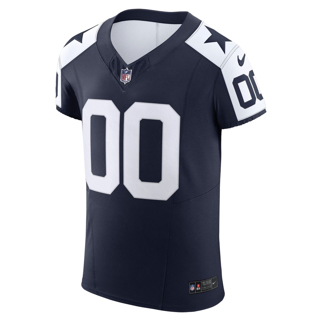 Dallas Cowboys Nike Navy Vapor FUSE Elite Custom Jersey product image 2