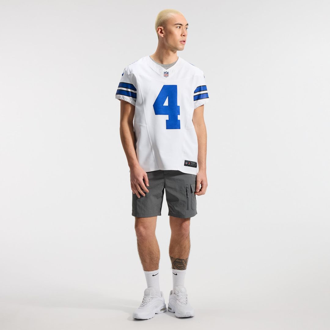 Dallas Cowboys Dak Prescott Nike White Vapor FUSE Elite product image 4