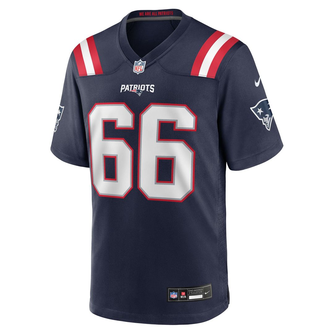 New England Patriots Will Campbell Nike Navy Game Jersey product image 2