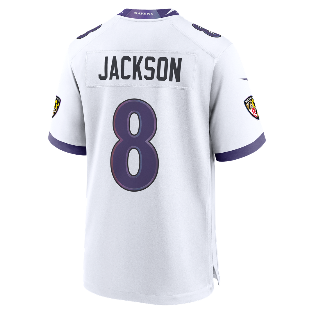 Baltimore Ravens Lamar Jackson Nike Black Alternate Game product image 16
