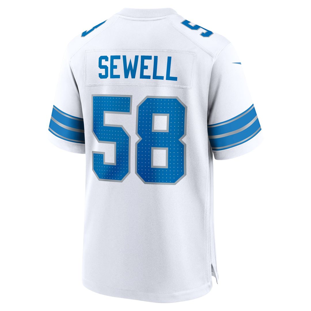 Detroit Lions Penei Sewell Nike Black 2nd Alternate Game product image 15