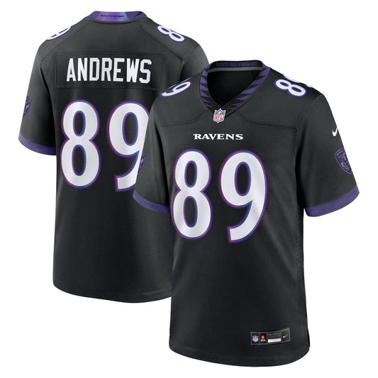 Baltimore Ravens Mark Andrews Nike Black Alternate Game product image 1