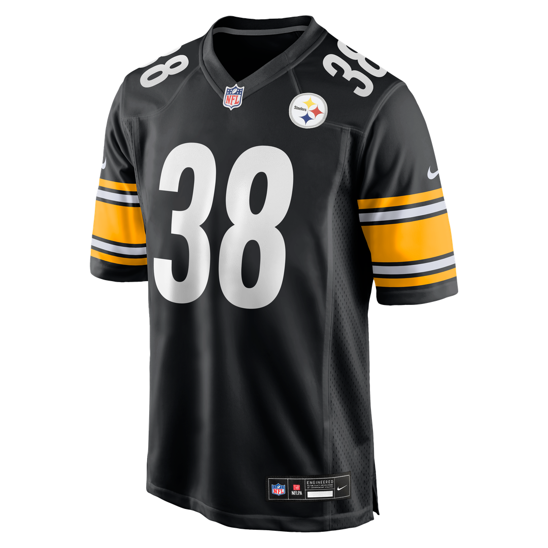 Pittsburgh Steelers Mykal Walker Nike Black Game Jersey product image 2