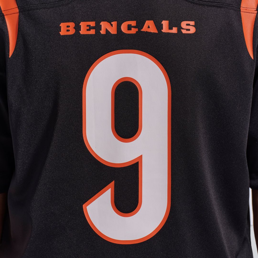 Cincinnati Bengals Joe Burrow Nike Black Game Jersey product image 11