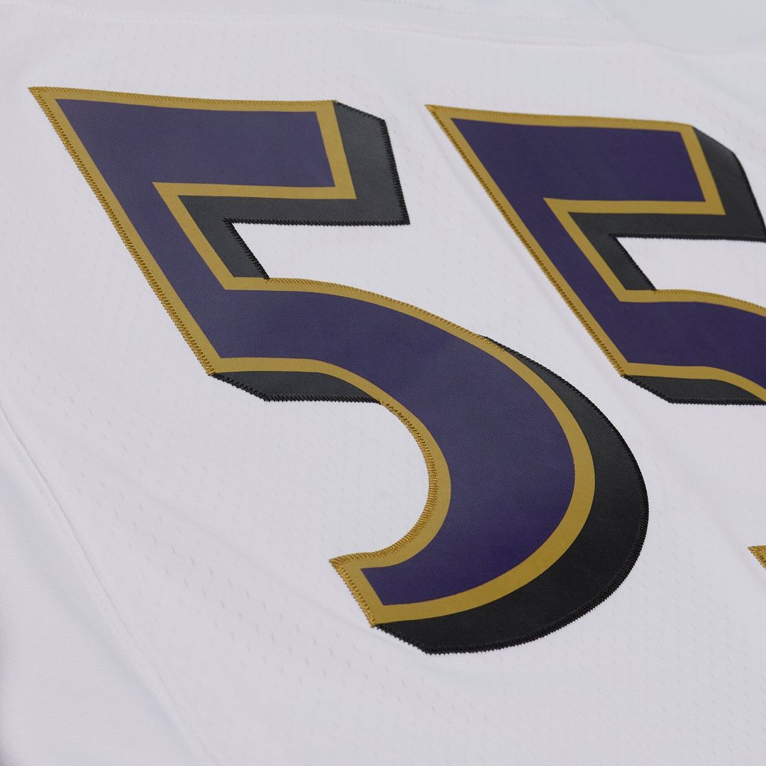 Baltimore Ravens Terrell Suggs Mitchell & Ness White 2003 product image 4