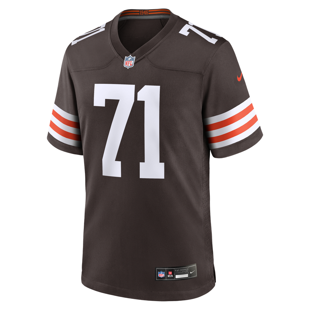 Cleveland Browns Cornelius Lucas Nike Brown Game Jersey product image 2