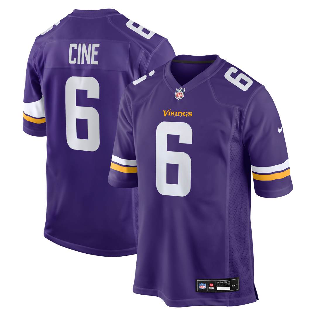 Minnesota Vikings Lewis Cine Nike Purple Game Jersey product image 1