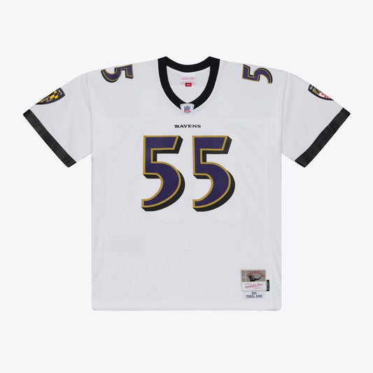 Baltimore Ravens Terrell Suggs Mitchell & Ness White 2003 product image 1