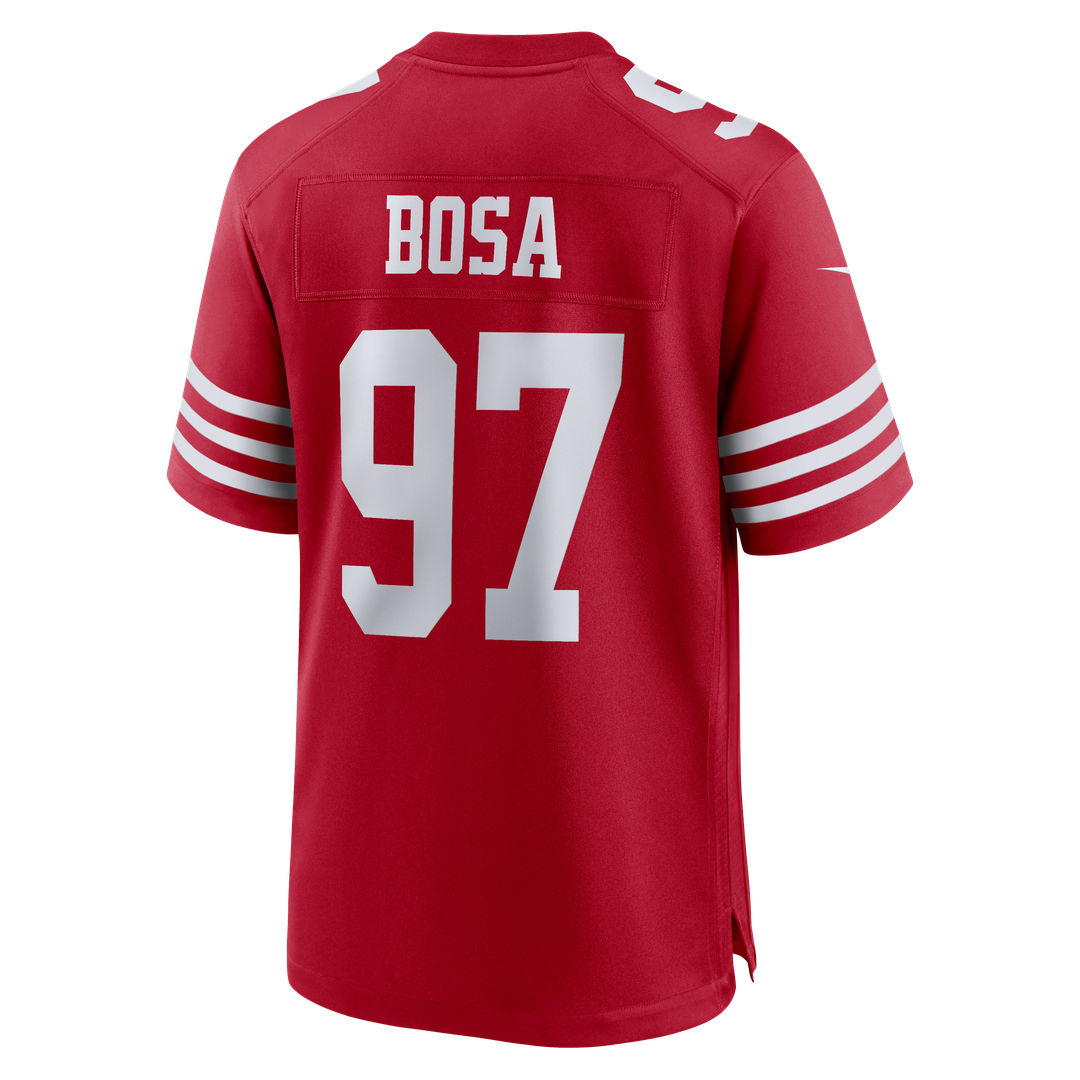 San Francisco 49ers Nick Bosa Nike Scarlet 80th Anniversary product image 17