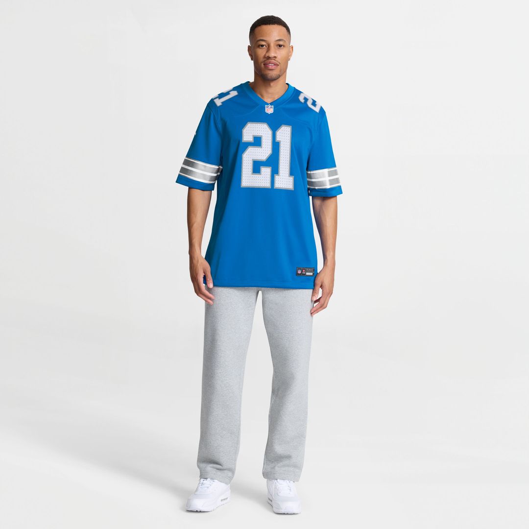 Detroit Lions Roger McCreary Nike Blue Game Jersey product image 4
