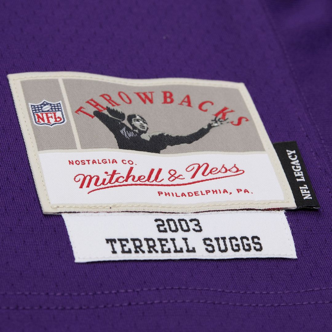 Baltimore Ravens Terrell Suggs Mitchell & Ness Purple 2003 product image 13