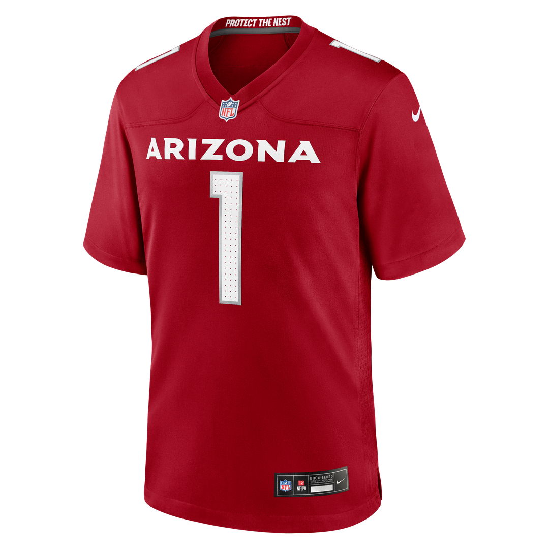 Arizona Cardinals Number 1 Dad Nike Cardinal Game Jersey product image 2
