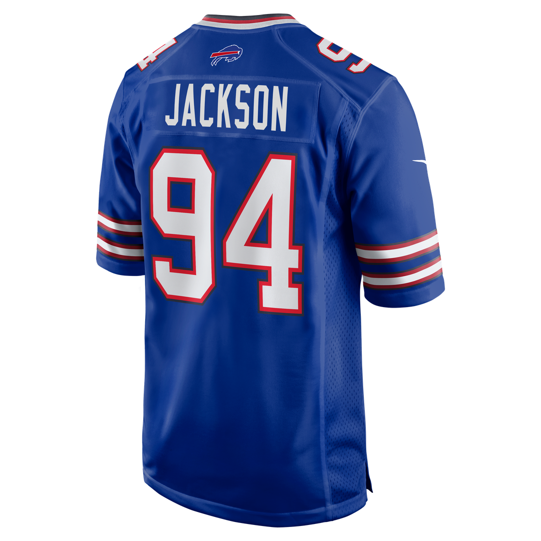 Buffalo Bills Landon Jackson Nike Royal Game Jersey product image 3