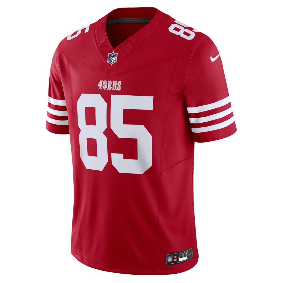 San Francisco 49ers George Kittle Nike Scarlet Vapor FUSE product image 2