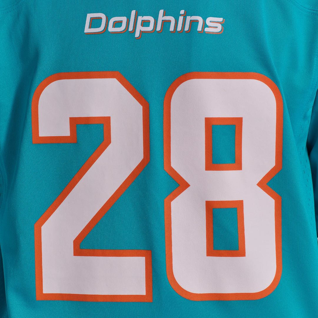 Miami Dolphins De'Von Achane Nike Aqua Game Jersey product image 10
