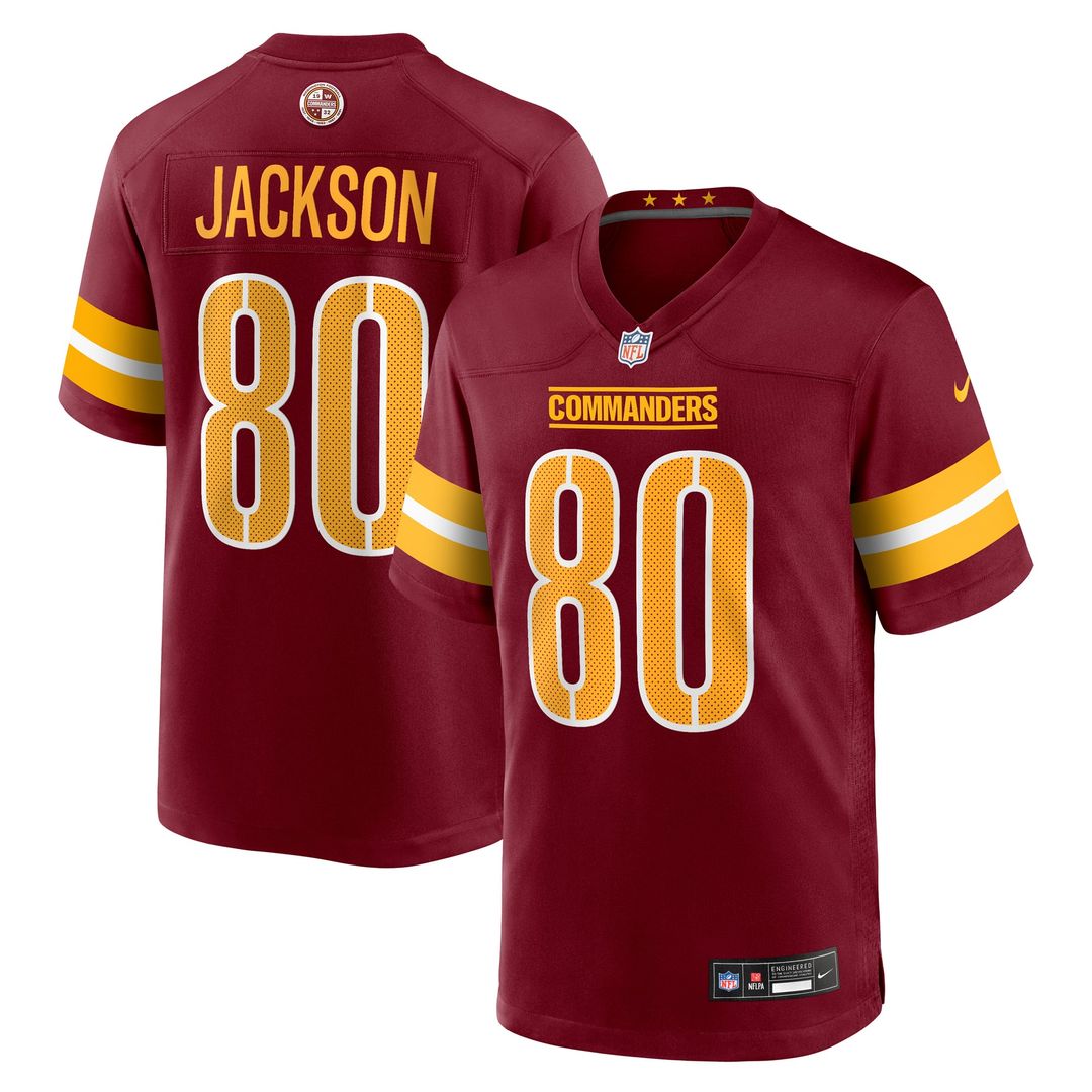 Washington Commanders Tyree Jackson Nike Burgundy Game product image 1