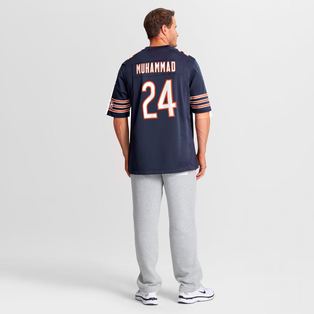 Chicago Bears Malik Muhammad Nike Navy Game Jersey product image 3
