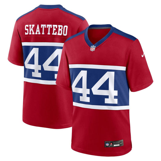 New York Giants Cam Skattebo Nike Red Alternate Century product image 1