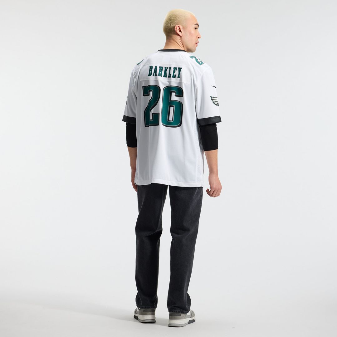 Philadelphia Eagles Saquon Barkley Nike White Game Jersey product image 18