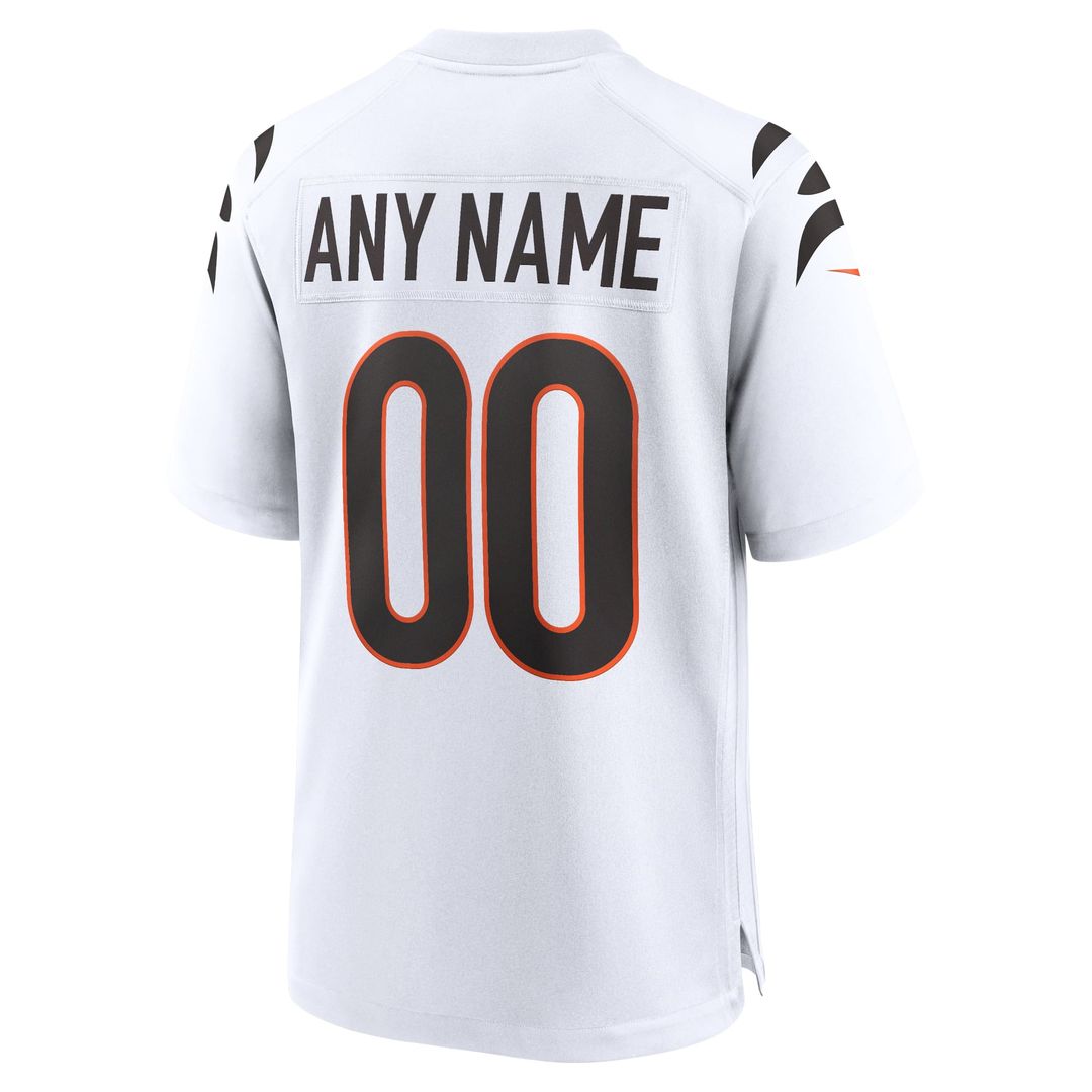 Cincinnati Bengals Nike White Game Custom Jersey product image 3