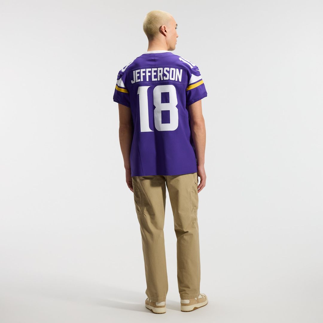 Minnesota Vikings Justin Jefferson Nike Purple Team Vapor product image 5