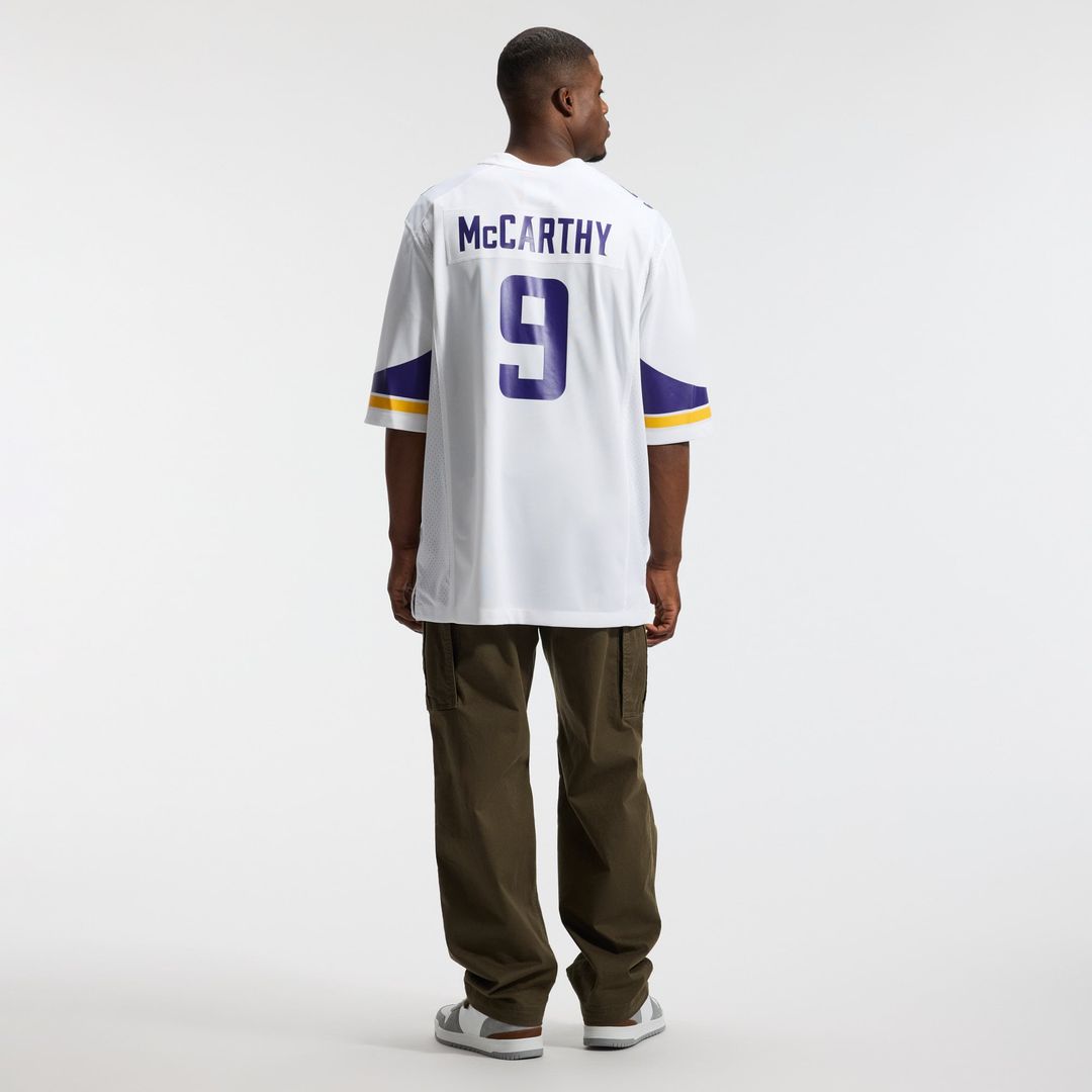 Minnesota Vikings J.J. McCarthy Nike White Game Jersey product image 18