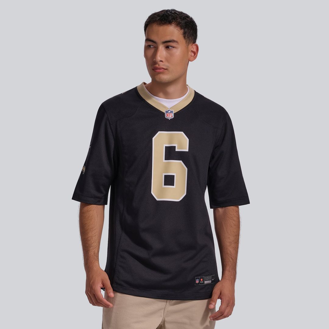 New Orleans Saints Tyler Shough Nike Gold Alternate Game product image 8