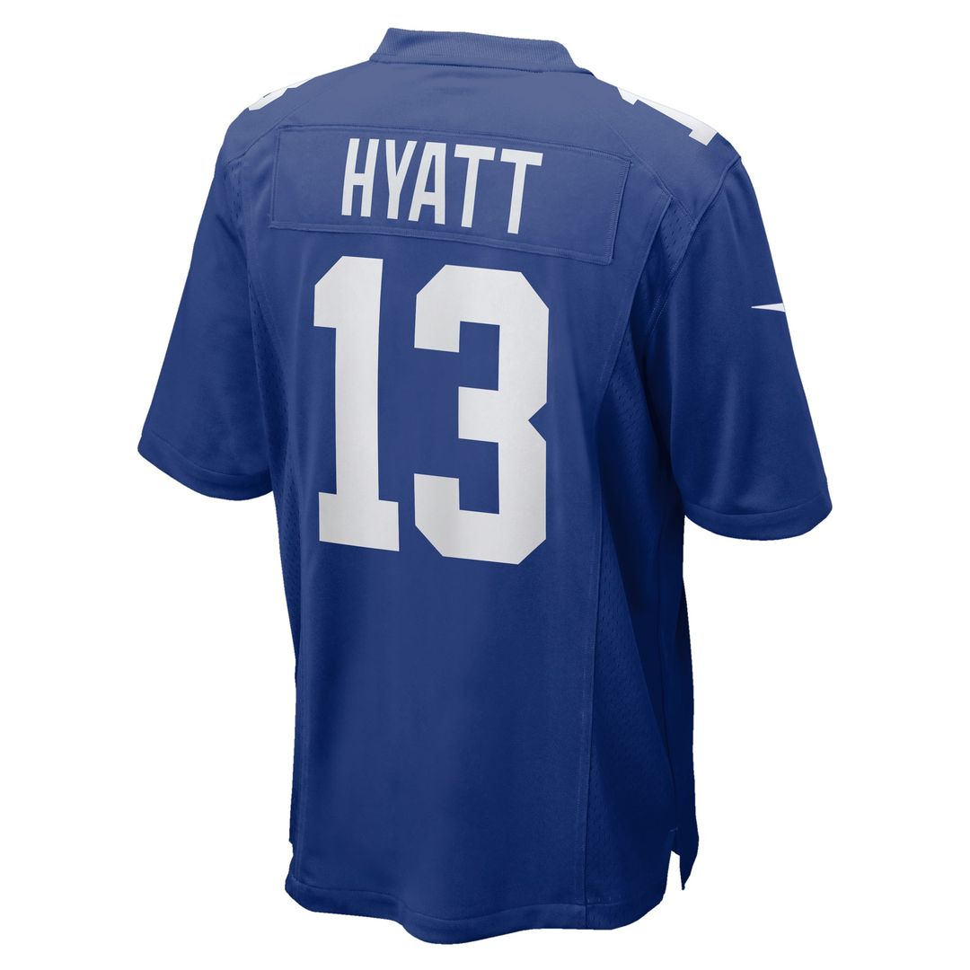 New York Giants Jalin Hyatt Nike Royal Game Jersey product image 6