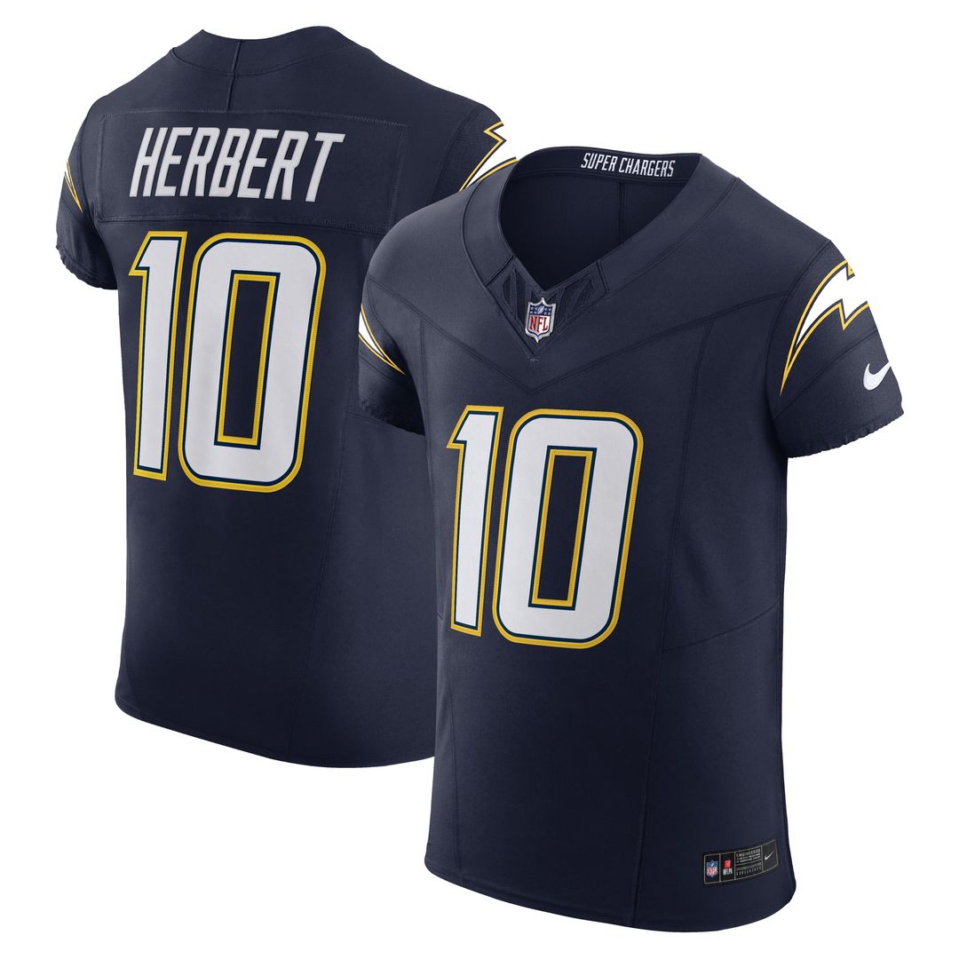 Los Angeles Chargers Justin Herbert Nike Navy Alternate product image 4