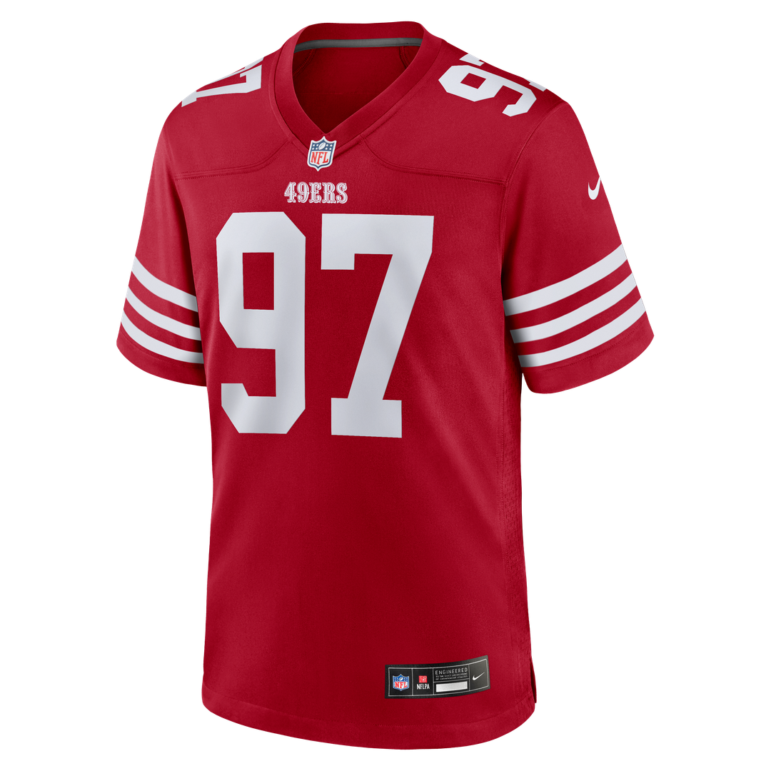 San Francisco 49ers Nick Bosa Nike White Game Jersey product image 8