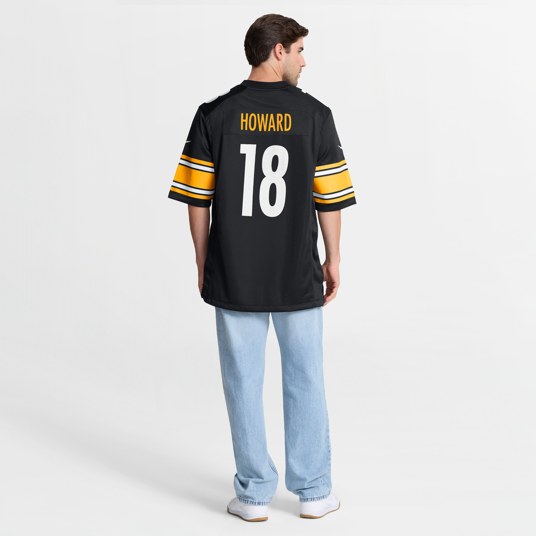 Pittsburgh Steelers Will Howard Nike Black Game Jersey product image 8