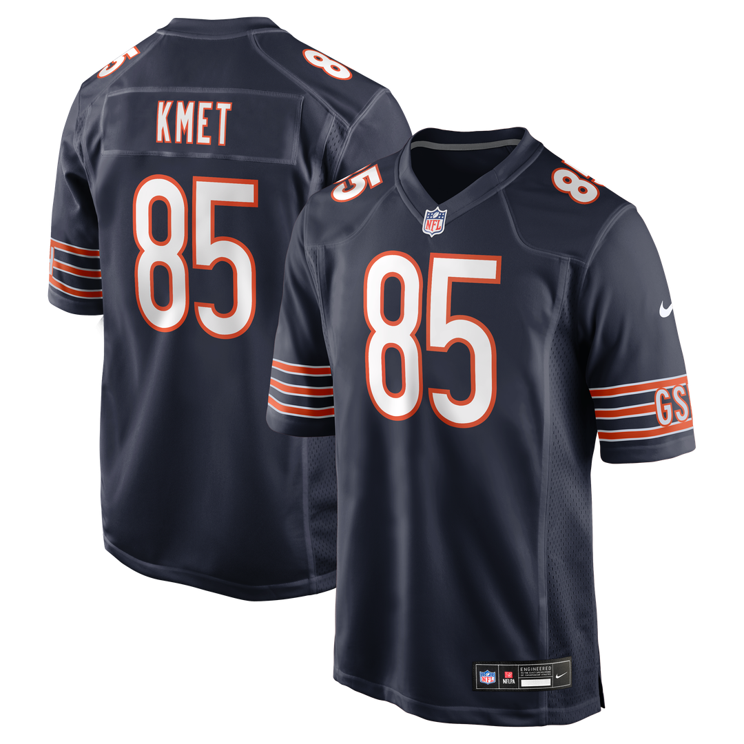 Chicago Bears Cole Kmet Nike Navy Game Jersey product image 1