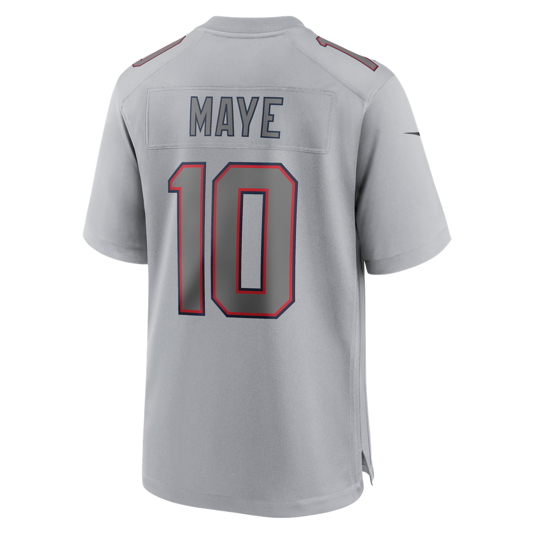 New England Patriots Drake Maye Nike Gray Atmosphere product image 3
