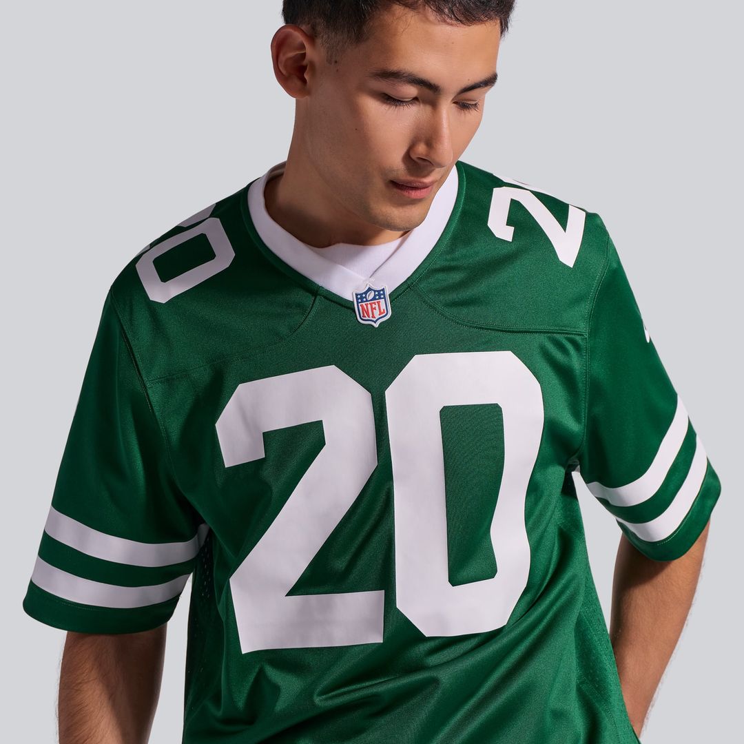 New York Jets Breece Hall Nike Legacy White Game Jersey product image 15