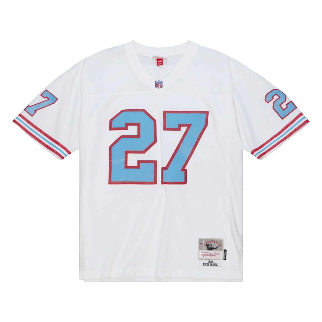 Tennessee Oilers Eddie George Mitchell & Ness White Legacy product image 2
