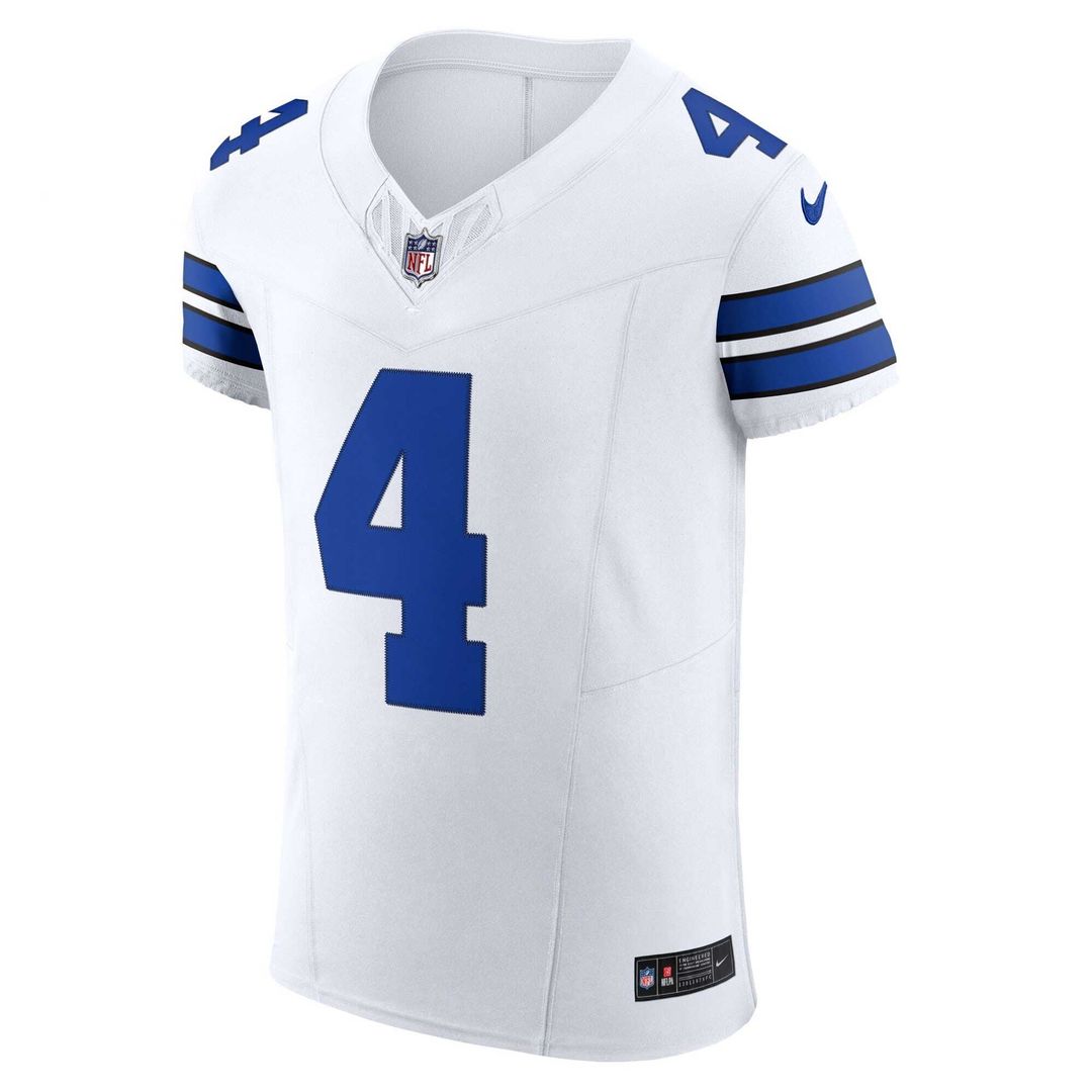 Dallas Cowboys Dak Prescott Nike White Vapor FUSE Elite product image 6